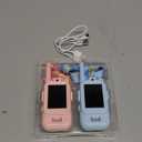 Video Walkie Talkies for Kids  Kids Walkie Talkies 2 Pack with Voice Changer, 1000 Feet Range, Fun Toys for Indoor Play, Camping, Hiking, Travel  Birthday for Boys and Girls Ages 3-10 (Blue+Pink)