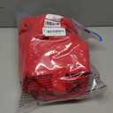 ROZKITCH Fleece Dog Jacket, Pet Windproof Warm Cold Weather Jacket Vest Cozy Jumpsuit Apparel Outfit Clothes for Large Giant Dog Walking Hiking Sleep Red 3XL