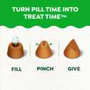 Greenies Pill Pockets for Dogs Large Size, Dog Treat Pouch for Capsule Medication, Chicken Flavor, (6) 7.9 oz. Pouches (EXP 12/16/26)