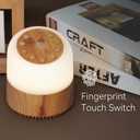 White Noise Machine with 32 Soothing Sounds, 9 Colors Night Lights, Auto-Off Timer, Adjustable Volume, Sleep Sound Machine for Babys, Kids, Adults