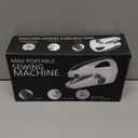 Handheld Sewing Machine for Beginners, Portable Mini Hand Sewing Machine for Quick Stitching, Electric Lightweight Easy to Use, Travel & DIY, Emergency Repairs for Clothes & Fabrics Black