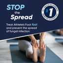 Lamisil 1 Week Athletes Foot Treatment, Antifungal Cream with Terbinafine Hydrochloride 1%, Fast Symptom Relief & Prevents Recurrence, 1 oz (30 g)