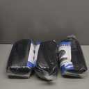 Qunclay 3 Pcs Weighted Under Door Draft Stopper 36 x 4 Inches Door Sound Blocker Sound Proof Draft Guard for Bottom of Wind Noise Air Reducer(Black)