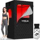 KASUE Infrared Sauna Tent with 3L Steamer, for Home