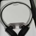 LOBKIN Waterproof Earbuds for Swimming, Bone Conduction Headphones IPX8 Swimming Headphones 8GB Memory Bluetooth 5.4 Wireless 8H Playtime in Ear Underwater Sport Earphones for Swimming, Running (Black)