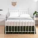 Bed Skirt King Size Ruffled Bed Skirts with Split Corners, 18 Inch Drop Dust Ruffle Bed Skirt with Platform, Green, King - 18" Drop