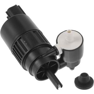 ACROPIX Windshield Washer Pump with Grommet for Cadillac Srx 2010-2015 Front Washer Fluid Pump Windshield Wiper Pump No.25979368 Black,White 1 Set