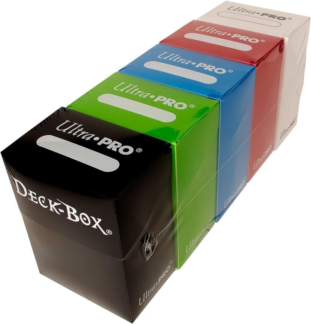 Ultra PRO - Protect & Store Valuable Cards Deck Box for Pokemon/Magic/YuGiOh Collectible Cards Storage, Card Organizer