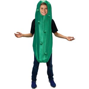 Rasta Imposta Ultimate Green Pickle Condiment Halloween Costume, Child Size 7-10