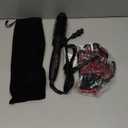 Thermal Brush 1.5 Inch, Heated Round Brush for Blowout Look, Negative Ion, 5 Temp Settings, Tourmaline Ceramic, Dual Voltage for Travel, Easy to Use, Less Damage, Makes Hair Shinier & Smoother (Black)