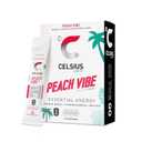 CELSIUS On The Go PEACH VIBE, Sugar Free Energy Drink Mix (14 Sticks per Pack) (0.19 Ounce (Pack of 14)) EXP: 11/2027