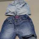 The Children's Place Baby Girls' and Toddler Jean Midi Shorts, Lily Wash
 2T