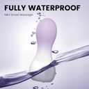 Personal Massage Device Smallest and Strongest Cordless Handheld Massager - Cute & Powerful - Best for Travel - Magic Stress Away - Perfect on Neck Legs Hand Pains and Sports (Yellow)