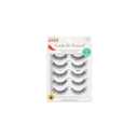 KISS Looks So Natural, False Eyelashes, 'Shy', 12mm, Includes 5 Pairs Of Lashes, Easy to Apply, Reusable Lash Clusters