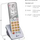 AT&T EL51203 DECT 6.0 2-Handset Cordless Phone with Full-Duplex Speakerphone, Backlit Display & Lighted Keypad, Caller ID/Call Waiting, Intercom, ECO Mode