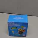 1000X Handheld Microscope for Kids, 4K 2.4" Screen Digital Kids Microscopes with 12 Slides, Portable Edu Toys Gifts for Age 3 4 5 6 7 8 9 10 11 12 Year Old Boys Girls Children Students(Orange)