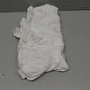 White Ruffled Table Runner 72 inch Scalloped Table Runner Cotton Flounces Washable Shabby Farmhouse Rustic Home Kitchen Decoration for Wedding Rectangle Bride Shower Christmas Party