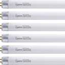 22 Inch F14T5/CW Fluorescent Light Bulb, 4100K Cool White, T5 14 Watt Fluorescent Replacement Bulb for Counter and Cabinet Fixture, G5 Base, 6 Pack