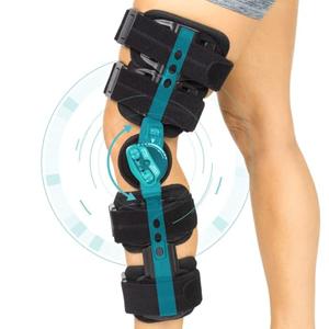 Vive ROM Knee Brace - Hinged Immobilizer for ACL, MCL and PCL Injury - Orthosis Stabilizer for Women and Men - Adjustable Recovery Support for Orthopedic Rehab, Post Op, Meniscus Tear, Right, Left Leg