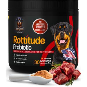Probiotics for Dogs  Natural Dog Probiotics for Digestive Health, Gut Health, Yeast, Itchy Skin & Itchy Ears  Probiotic for Dogs  Dog Probiotic Supplement for Rottweilers. BBD 11/2026