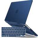IBENZER Case for MacBook Pro 14 Inch, 2025-2021, Navy Blue, Hardshell Case with Keyboard Cover, Protects Mac Pro 14 (A3112-A2442), Lightweight, Easy Installation