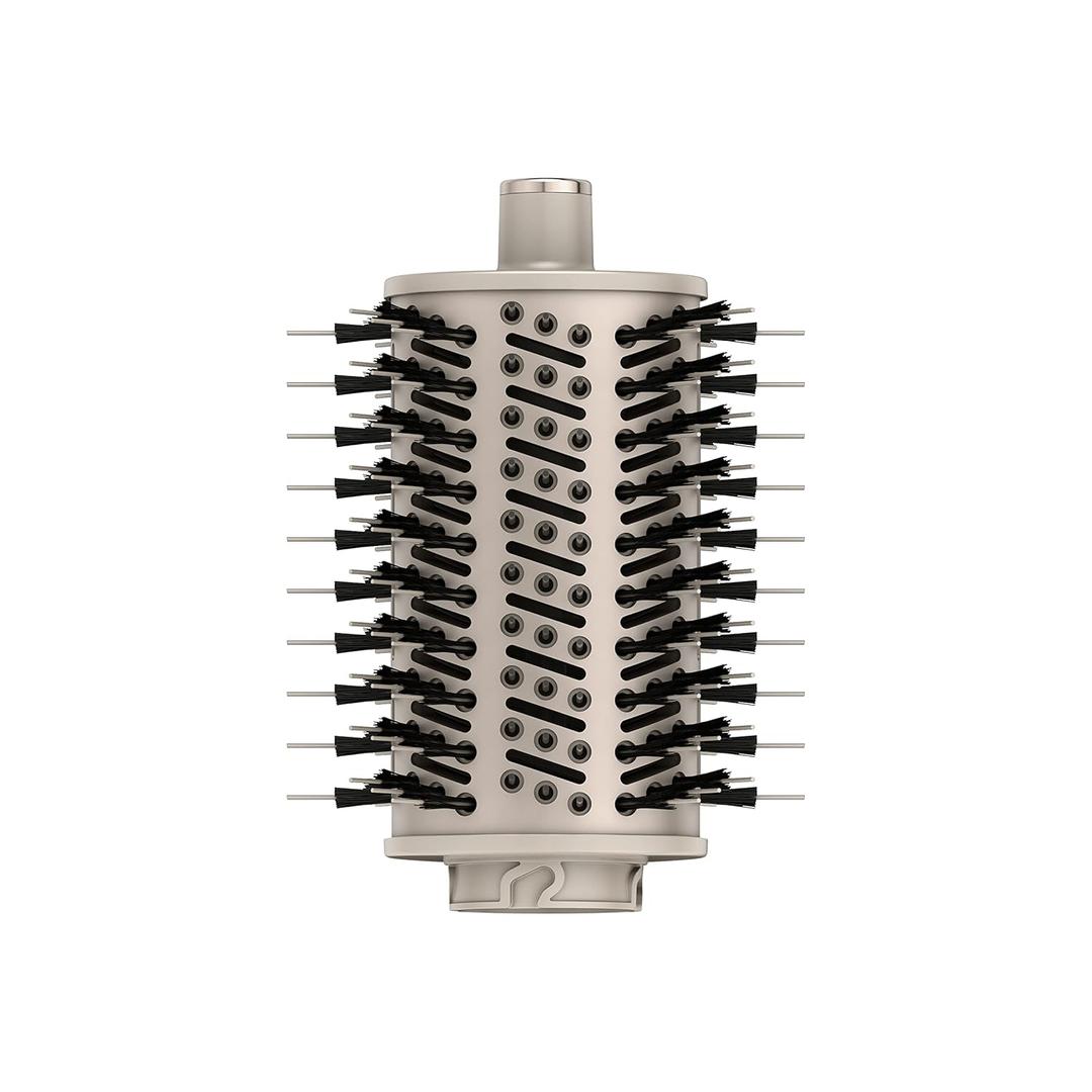 Shark FlexStyle Round Hot Air Brush Attachment for Blow Dryers, Hair Styling Tool for Straight, Wavy, Curly, and Coily Hair, Stone (1 Count (Pack of 1))