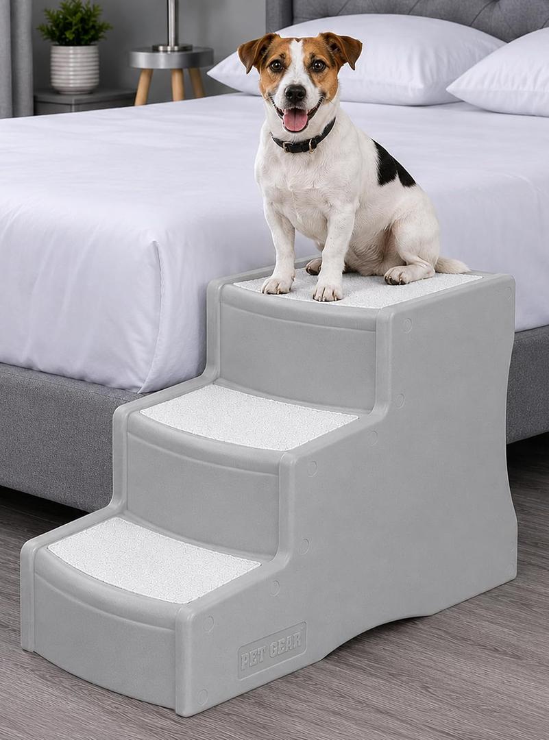 Pet Gear Easy Step III Pet Stairs, Platinum