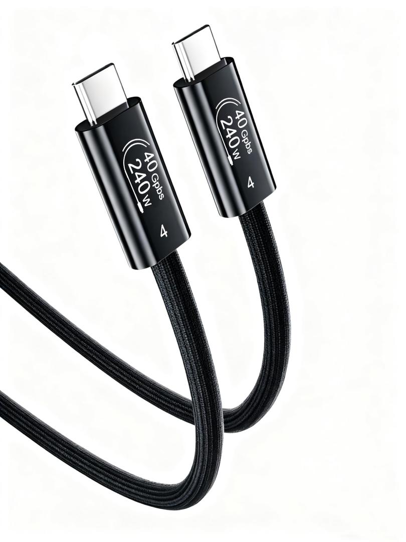 2 x AIRSKY 1.6FT USB-C to USB C Cable, USB 4 Cable for Thunderbolt 4