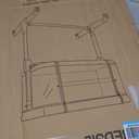 Fodoss Baby Bassinets Bedside Sleeper - All Mesh Bedside Bassinet with Wheels, 7 Height Adjustable Baby Bassinet for Infants, Beige, Crib