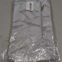 Vercord Expandable Nylon Handbag Purse Organizer Insert Liner Shaper Bag in Bag Beige Grey X-Large