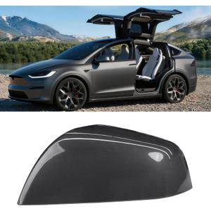Jaronx Compatible with Tesla Model X Mirror Cover Replacement 2016-2025, Left