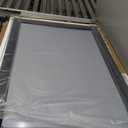 Amorho Black Bathroom Mirror, 24x36 Inch Thick Metal Framed Wall Mirrors for Over Sink, Bedroom, Living Room, Entryway, Rectangle Wall-Mounted Mirrors(Horizontal/Vertical).