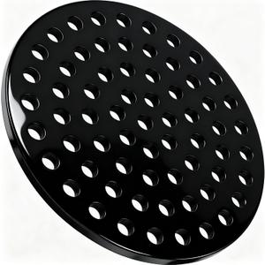 6.5 Inch Cast Iron Drain Covers, Garage Drain Cover, Basement Floor Drain Cover, Floor Drain Flood Guard, Cast Iron Floor Drain Strainer, 1 Pack
