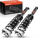 A-Premium Rear Complete Struts Compatible with BMW 525i 2004-2007, 528i 2008-2010, 530i 2004-2007, 535i 2008-2010 - 2x Replacement Suspension Shock Absorber with Coil Spring Assembly
