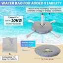 Portable Beach Umbrella Stand, Foldable Umbrella Stand