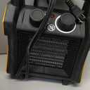 Buyplus Outdoor Heater, 1500W Patio Heater for Garage, Portable Electric Space Heaters with Overheat Tip-Over Protection, PTC Ceramic Space Heaters for Garage, Greenhouse, Indoor Outdoor Use,Yellow