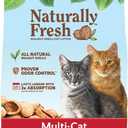 Naturally Fresh Cat Litter Made From Walnut Shells, Unscented, Multi-Cat, Upcycled, Low Dust, Sustainable, 26 Lbs