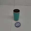 20 oz Tumbler Coffee Tavel Tumblers Bulk with Lid Stainless Steel Double Wall Vacuum Insulated Mug Powder Coated Cups fit Car Cupholder for Hot and Cold - Light Blue, 1Pack