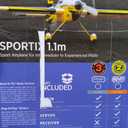 E-flite Sportix 1.1m BNF Basic with AS3X & Safe EFL10750, Medium