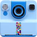 ASHATA Kids Camera Instant Print, 24MP 1080P HD Digital Camera with 2.4 Inch Screen and 180 Degree Flip Lens, Christmas Birthday Gifts for Age 3-16 Girls Boys (Blue)