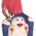 Morris Costumes Adult Fat Stripper Piggyback Costume