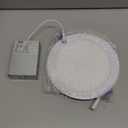 VOLISUN 12 Pack 7 inch Recessed Lighting, 5CCT LED Recessed Light with Junction Box, 2700K-5000K Selectable, Dimmable Canless Wafer Downlight, LED Ceiling Light ETL Certificated (White)