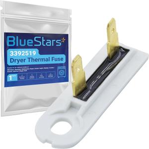 BlueStars 3392519 Dryer Thermal Fuse Part - Kenmore Dryer Thermal Fuse Fit for Whirlpool Kenmore Maytag - Replaces WP3392519 AP6008325 G4AP0500 3388651 694511 80005 WP3392519VP