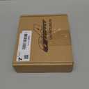 GAsupply M12x1.5 Black Lug Nuts, 20pcs Closed End Bulge Acorn Wheel Lug Nut 3/4 inch (19mm) Hex 1.38" 35mm Length