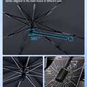 Car Windshield Sun Shade - Foldable Sedan SUV Windshield Sunshade Umbrella, [2025 Upgrade Titanium Silver Coating], Front Window Heat Insulation Protection for Car Windshield (Small(53"L x 29"W))