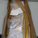 LANGXUN 7.2ft Gold Metal Round Balloon Arch kit, Backdrop Circle Stand Arch Frame for Wedding Birthday Party Decoration, Graduation Decorations and Baby Shower Photo Background