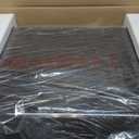 LoopTone Vinyl Record Player 10 in 1 3 Speed Bluetooth Vintage Turntable CD Cassette Player AM/FM Radio USB Recorder Aux-in RCA Line-Out (Black-Grey)