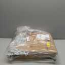 Folding Walkers for Seniors with 2 Skis and 5" Wheels, Lightweight Adult Rolling Walker, Supports Up to 350 Pounds, Adjustable Height, Aluminum Standard Walker, Silver