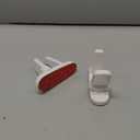 Door Lever Lock (2 Pack)  Prevents Toddlers from Opening Doors  Easy One-Hand Operation for Adults  Durable ABS with 3M Adhesive Backing  No Tools Needed for Install (White)