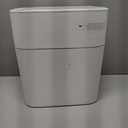 JOYBOS Bathroom Trash Cans,Adsorption Garbage Can with Press Type Lid,10L Dogproof Slim Plastic Narrow Trash Bin,3 Gallon Garbage Bin for Home,Office and Narrow Place